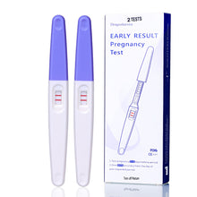Load image into Gallery viewer, Dragoskandia Pregnancy Test Stick 2 Count Individually Wrapped Pregnancy Test, FDA Approved and Over 99.99% Home Detection Early clinical Pregnancy Test Kit Clear HCG Accurate under 5